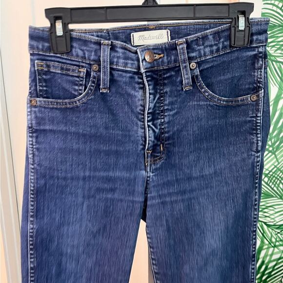 Madewell 10” High Rise Skinny Jeans 27T - Picture 3 of 11